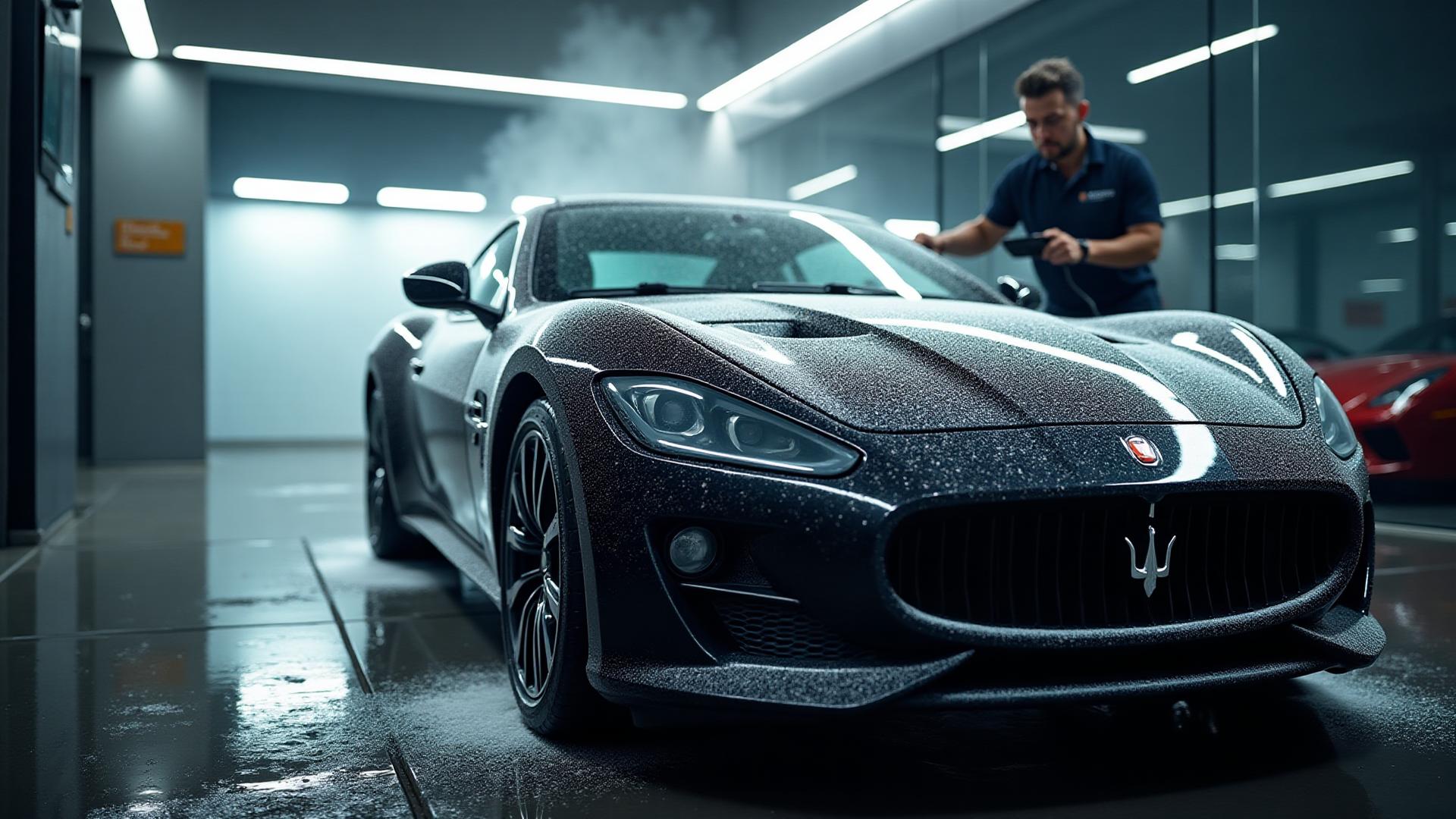 Premium car washing service